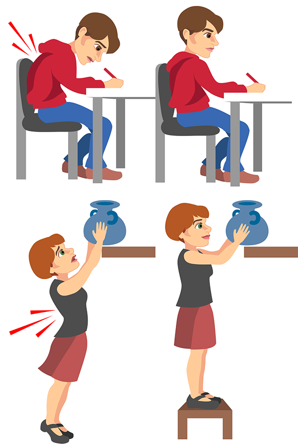 Ilustracion Educación postural